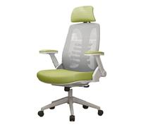 FAJNUZI2024 Chaise de Bureau Chaise Ergonomique Soutien Lombaire Chaise de Bureau Chaise d'ordinateur pivotante Confortable for étude à Domicile siège d'écriture Fauteuil de Bureau(Green)