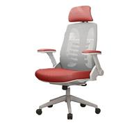 FAJNUZI2024 Chaise de Bureau Chaise Ergonomique Soutien Lombaire Chaise de Bureau Chaise d'ordinateur pivotante Confortable for étude à Domicile siège d'écriture Fauteuil de Bureau(Red)