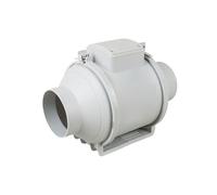 FAJNUZI2024 Extracteur d'air Ventilateur de Conduit Puissant et Silencieux, Ventilateur d'extraction Rond pressurisé 4 Pouces/5 Pouces/6 Pouces, Moteur Cuisine à Flux Diagonal(6 inch)