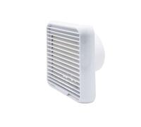 FAJNUZI2024 Extracteur d'air Ventilateur d'échappement à persienne Pression d'air Domestique, for Toilettes, 6 ou 8 Pouces, for fenêtre de Cuisine(8inch)