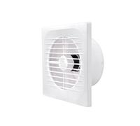 FAJNUZI2024 Extracteur d'air Ventilation Ventilateur D'extraction Puissant Silencieux Salle De Bains, Fenêtre Murale, Cuisine, Volets Ménagers avec Clapet Anti-Retour(20 * 20cm)