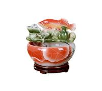 FAJNUZI2024 Fontaine Interieur Fontaines de Bureau Style Chinois avec Circulation d'eau for la méditation et Relaxation(Grand)