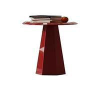 FAJNUZI2024 Table Basse Table d'appoint Ronde Moderne, Table de Chevet en Bois Massif, Basse for Salon, Chambre à Coucher, Petits espaces, entièrement assemblée Meuble de Salon