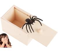 FaJoek Boîte Araignée, Boite Surprise Araignee, Spider Prank Scare Box, Araignée Blague, Farce Araignee, Araignée Drôle De Jouet,Jouet Araignée for Jour Enfants Adultes Party