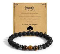 FAJUXIS Bracelet Cadeau Pour Parrain - Noel, Anniversaire, Baptême - Original Pour Marraine