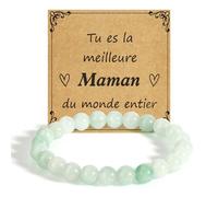 FAJUXIS Cadeau Maman Anniversaire Cadeau Pour Maman Bracelet Maman Fete Des Meres Femme Cadeaux Mere Idee Cadeaux Personnalisé Pour Belle Mere Retraite Noel Saint Valentin FêTe Des MèRes
