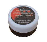 Fake Blood, Coagulated Blood Cream Makeup, Washable Prop for Scary Cosplay, Theater, Role Play, Halloween, Haunted House Actors, Teen Pranksters, and Drama Enthusiasts