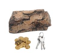 Fake Branch Key Hider - Spare Key Simulate Keys Case | Fake Wood Outdoor Keys Hider | Outdoor Decor Simulated Rock Kêy Holder for Garden for Outside | Wood Design Kêy Hiders Holder Fôr Garden