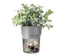 Fake Flower Pot Containers Disguised Safe Box Plant Container