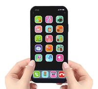 Fake Learning Mobile Phone - Colorful Toy with Buttons, Light-Up Display, Sound réaliste, Compact Lightweight Design | Pretend Play Gadget, Activity, Role-Playing Fun, Playtime