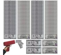 Fake Money Prop | Accessoires de film pour billets de banque à collectionner - Style rétro réaliste pour filles, adolescents, adultes, parents