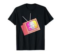 Fake News Ingénierie Sociale Sensibilisation à la Politique Anti-médias T-Shirt