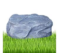 Fake Rock Key Hider - Pierre cachée - Imitation pierre pour ranger les clés - Coffre-fort à clés de taille compacte pour un nouveau propriétaire ou quelqu'un qui voyage beaucoup
