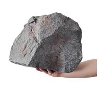 Fake Rock Rock Rainfore Paysage, Faux grès Rocheux, Roches Paysagistes Artificielles, Texture Naturelle Réalistes, Fausses Couvertures de Roche pour Jardin, Pelouse et Cour Gray, 40x30x20cm