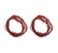 Fake Rusted Barbed Wire Decoration Halloween Wire Props Christmas