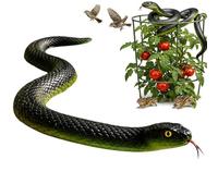 Fake Snake Versatile Bird Scare Realistic Practical Joke Toy Life Size