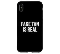 Fake Tan is Real Funny Coque pour iPhone XS Max