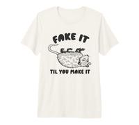 Fake Til Make It Possum T-Shirt Haut de Gamme