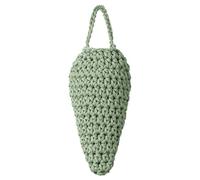 Fake Wasp Nest, Realistic Crochet Design, Outdoor Shelter, Handcrafted Sturdy Ornament, Natural, Eco Friendly Yard Accessory, for Patio Trees Eaves Yard Farm 31x20x1.5cm