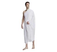 FakeFace Ihram Homme Hajj Umrah 2 Serviettes de Pèlerinage Pèlerinage à la Mecque Serviette de Prière pour Musulman Tenue Ihram Homme