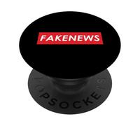 FAKENEWS Streetwear, liberté d'expression, Satire pour Les Fausses Nouvelles PopSockets PopGrip Adhésif