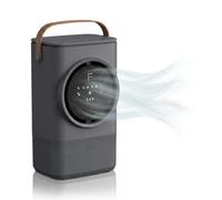 Fakir Prestige TC 400 Refroidisseur d'air mobile sans fil - Air Cooler avec batterie Li-Ion, refroidissement par évaporation, fonction séchage automatique, 4 niveaux, 24 dB(A), double remplissage