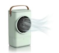 Fakir Prestige TC 400 Refroidisseur d'air mobile sans fil avec batterie Li-Ion, refroidissement par évaporation, fonction séchage automatique, 4 niveaux, 24 dB(A), double remplissage, couleur vert
