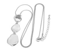 FAKKA Collier Femme Pendentif Chaîne Pull Femmes Unique Irrégulière Géométrique Femmes Vintage Long Pull Chaîne Colliers