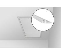 FAKRO escalier au sol Ardoises mixtes LXL-PVC 86 cm x 140 cm