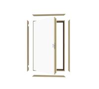 FAKRO - La Trappe de Comble Coupe-feu DWF 60-55x80cm - EI1/EI2 60 selon EN13501-2 - U=0,53 W/m²K - Épaisseur de 8,5 cm - Trappe de Visite - de Comble, Grenier - Porte