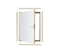 FAKRO - La Trappe de Comble DWK - 60x100cm - U=1,1 W/m²K - en Panneaux HDF - Moderne - Ouvrant Thermo-isolant de 3,6 cm d’épaisseur - Trappe de Visite - de Comble, Grenier - Porte