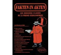 Fakten in Akten 1 Tome 1 - Collectif - Ellipses - broché - Scolaire / Universitaire