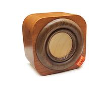 falado Mini Wind up Speaker Pattern Music Box, The Best Gift Christmas/Birthday/Valentine's Day/Mother's Day, Tune of You are My Sunshine. (Cherry Wood)