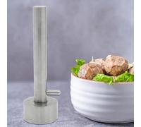 Falafel Maker Pelle en acier inoxydable pour une préparation facile et un nettoyage rapide (taille L)