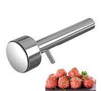 Falafel Pelle Falafel Maker Scoop: YIDM Acier Inoxydable Falafel Pelle,pour une Préparation Parfaite de Délicieuses Boules de Falafel,Réutilisable Portionneur de Falafel,Professionnel Falafel Pelle