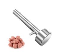 Falafel Portioner, Falafel Pelle, 4cm Boules De Viande Falafel Pelle, Falafel Former en Acier Inoxydable, Non-adhésif Falafel Baller Tool, Pour La Cuisine À La Maison Et Au Restaurant