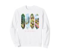 Falaises du Portugal, forêt de lauriers et Fleurs - Vacances Madeira Sweatshirt