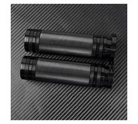 FALANGEMU Poignées de Moto Noir Aluminium Poignées Guidon 25 mm pour Harley Sportster 883 1200 XL VRSC Touring Dyna Softail Custom 96 up Bar Poignée