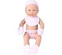 Falca poupée bébé avec couverture d'enfant 40 cm rose Rose G