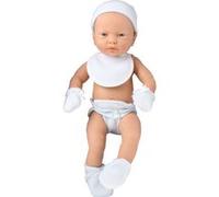 Falca poupée bébé avec couverture enfant 40 cm bleu Blauw G