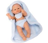 Falca poupée bébé New Born25 cm bleu