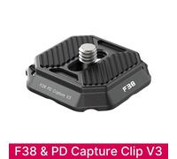FALCAM F38 DSLR universel,cardan Arca Swiss à dégagement rapide,pince de plaque,commutateur rapide,trépied,adaptateur de montage coulissant - Type F38 PD Clip V3