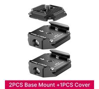 FALCAM F38 DSLR universel,cardan Arca Swiss à dégagement rapide,pince de plaque,commutateur rapide,trépied,adaptateur de montage coulissant - Type Kit