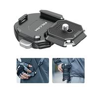 FALCAM F38 Ensemble de sangle d'épaule à dégagement rapide V2, vis de 6,35 mm et plaque de dégagement rapide standard Arca-Swiss en aluminium, libération rapide pour appareil photo sur bandoulière sac