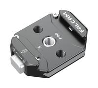 FALCAM F38 Plaque à dégagement Rapide pour caméra V2, Accessoire à dégagement Rapide en Alliage d'aluminium avec Base filetée 1/4" et 3/8" pour Caméra, Trépieds, Monopodes, Stabilisateurs (3364)