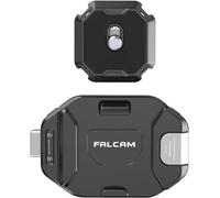 FALCAM F38 Quick Release Backpack Clip V2, Support de Sangle de Caméra avec Joint de Verrouillage, Compatible ARCA-Swiss, Supporte 30kg, Montage/Démontage Rapide pour Sangles de Sac à Dos et Trépieds