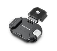 FALCAM F38 V2 Clip pour caméra avec système de Fixation Rapide, Support de Sangle pour Sac à Dos avec Filetage 1/4" à 3/8", Adaptateur de Base de Montage pour bandoulière