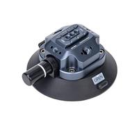 FALCAM Support à ventouse de 11,4 cm, compatible avec F22 à dégagement rapide sur pare-brise de voiture pour appareil photo/caméra d'action/support de téléphone, avec trous de montage de 6,3 mm et 9,5