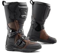 Falco Avantour 3 Bottes de moto imperméables, Marron, Taille 45