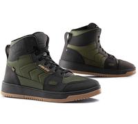 Falco Harlem Bottes De Moto Pour Hommes (Vert/Noir) Taille: 43